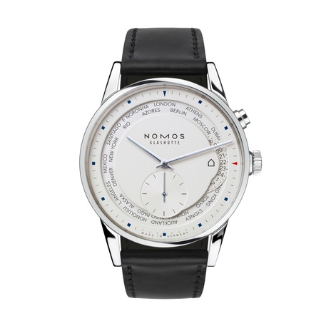 Men's watch / unisex  NOMOS GLASHÜTTE, Zurich World Time / 39.90mm, SKU: 805 | watchphilosophy.co.uk