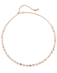 D-Vibes MM Pink Gold Diamond Necklace