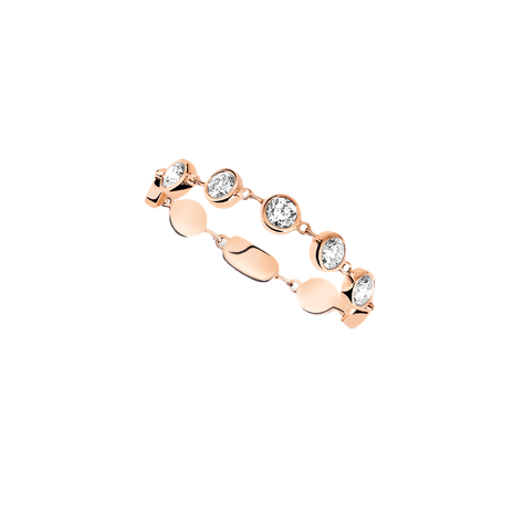 Women Jewellery  MESSIKA, D-Vibes SM Pink Gold Diamond Ring, SKU: 12990-PG | watchphilosophy.co.uk