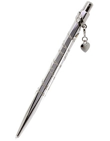 Ecridor Madmoiselle Heart Charm Ballpoint Pen