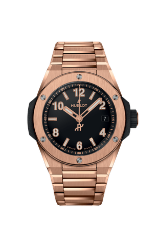 Men's watch / unisex  HUBLOT, Big Bang Integrated Time Only King Gold / 38mm, SKU: 457.OX.1280.OX | watchphilosophy.co.uk