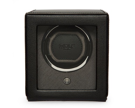  WOLF 1834, Cub Single Watch Winder With Cover, SKU: 461103 | watchphilosophy.co.uk