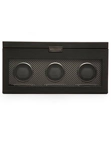 Axis Triple Watch Winder With Storage