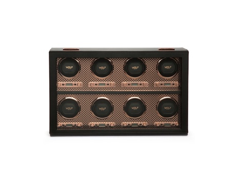  WOLF 1834, Axis 8pc Watch Winder, SKU: 469716 | watchphilosophy.co.uk