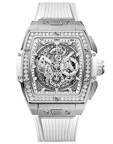 Spirit of Big Bang Titanium White Diamonds / 42mm