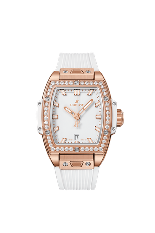 Ladies' watch  HUBLOT, Spirit of Big Bang King Gold White Diamonds / 32mm, SKU: 682.OE.2080.RW.1204 | watchphilosophy.co.uk