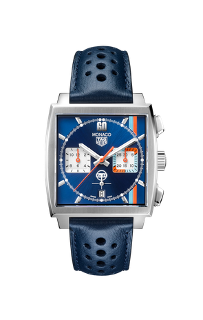 Men's watch / unisex  TAG HEUER, Monaco Gulf / 39mm, SKU: CBL2115.FC6494 | watchphilosophy.co.uk