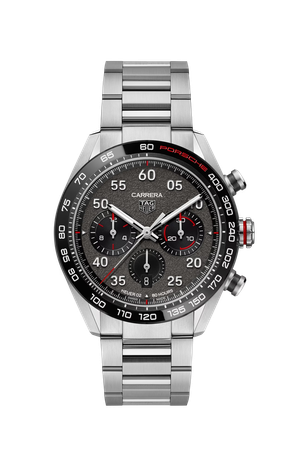 Men's watch / unisex  TAG HEUER, Carrera Porsche Chronograph / 44mm, SKU: CBN2A1F.BA0643 | watchphilosophy.co.uk