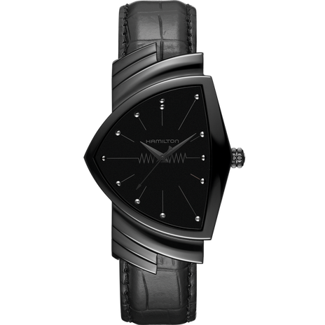 Men's watch / unisex  HAMILTON, Ventura Quartz / 32.3mm x 50.3mm, SKU: H24401731 | watchphilosophy.co.uk