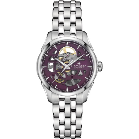 Ladies' watch  HAMILTON, Jazzmaster Skeleton Lady Auto / 36mm, SKU: H32265101 | watchphilosophy.co.uk