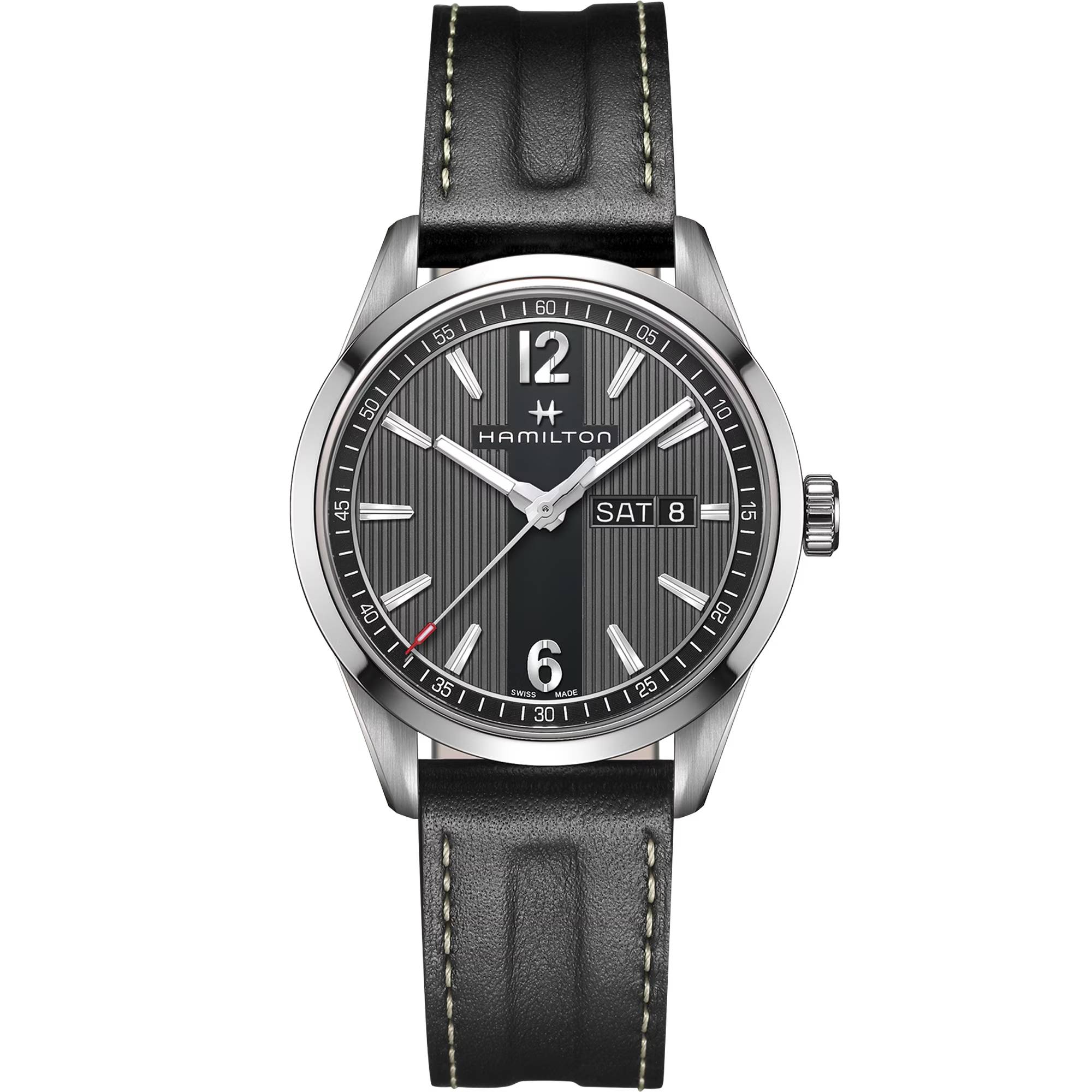 Men's watch / unisex  HAMILTON, Broadway Day Date Quartz / 40mm, SKU: H43311735 | watchphilosophy.co.uk