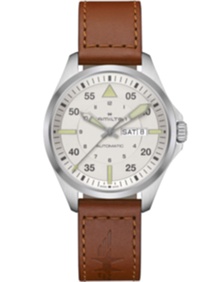 Khaki Aviation Pilot Day Date Auto / 42mm