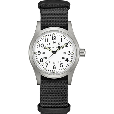 Men's watch / unisex  HAMILTON, Khaki Field Mechanical / 38mm, SKU: H69439910 | watchphilosophy.co.uk