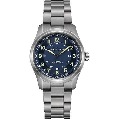 Men's watch / unisex  HAMILTON, Khaki Field Titanium Auto / 38mm, SKU: H70205140 | watchphilosophy.co.uk