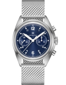 Khaki Aviation Pilot Pioneer Mechanical Chrono / 40mm