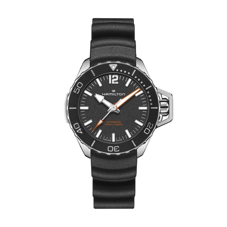 Men's watch / unisex  HAMILTON, Khaki Navy Frogman Auto / 41mm, SKU: H77455330 | watchphilosophy.co.uk