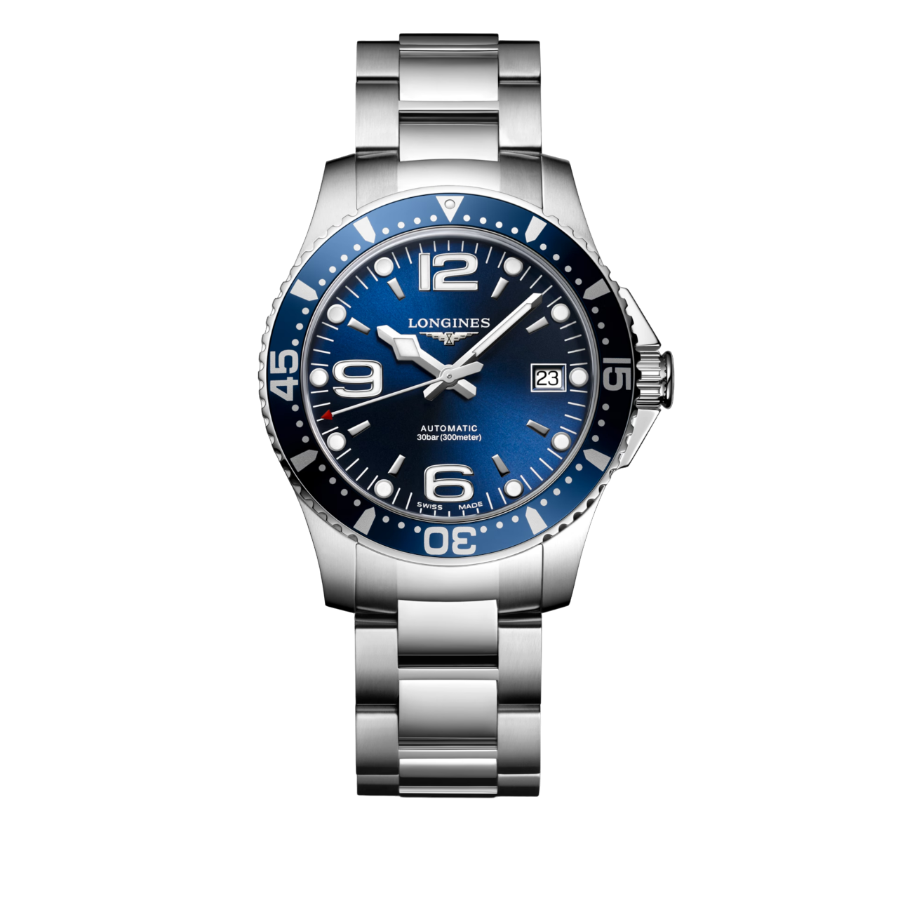 Men's watch / unisex  LONGINES, HydroConquest / 39mm, SKU: L3.741.4.96.6 | watchphilosophy.co.uk