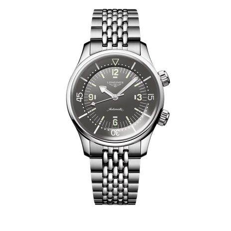 Men's watch / unisex  LONGINES, Legend Diver / 39mm, SKU: L3.764.4.99.6 | watchphilosophy.co.uk