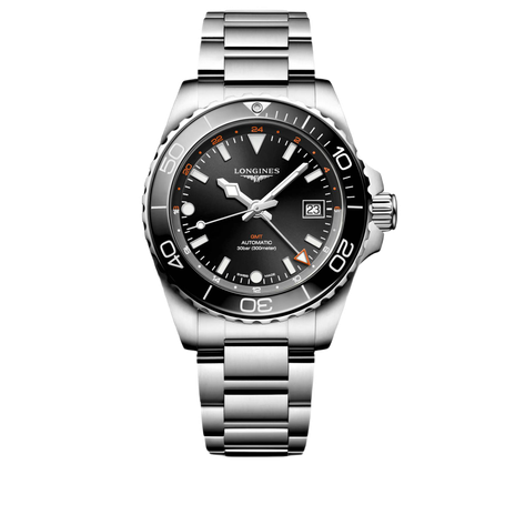 Men's watch / unisex  LONGINES, HydroConquest GMT / 41mm, SKU: L3.790.4.56.6 | watchphilosophy.co.uk