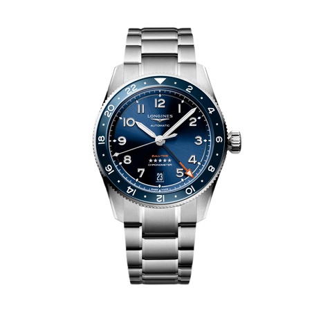 Men's watch / unisex  LONGINES, Spirit Zulu Time / 39mm, SKU: L3.802.4.93.6 | watchphilosophy.co.uk