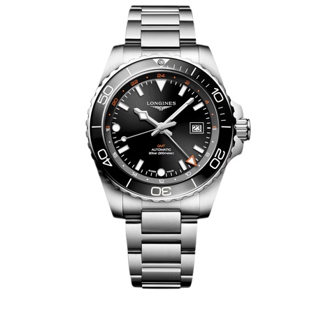 Men's watch / unisex  LONGINES, HydroConquest GMT / 43mm, SKU: L3.890.4.56.6 | watchphilosophy.co.uk