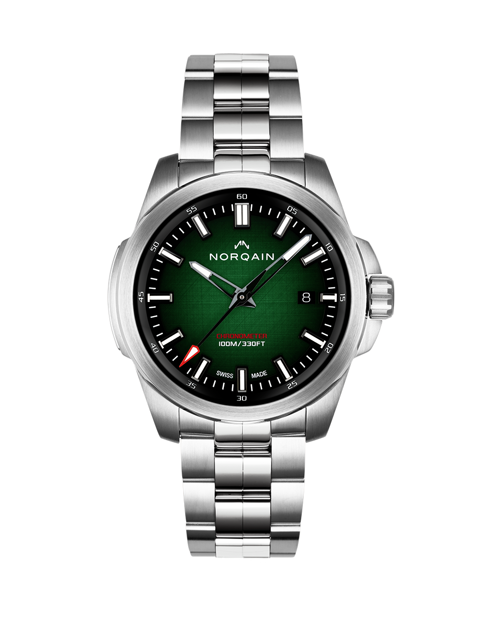 Men's watch / unisex  NORQAIN, Independence Green Gradient / 40mm, SKU: N3008S03A/ES301/150SI | watchphilosophy.co.uk