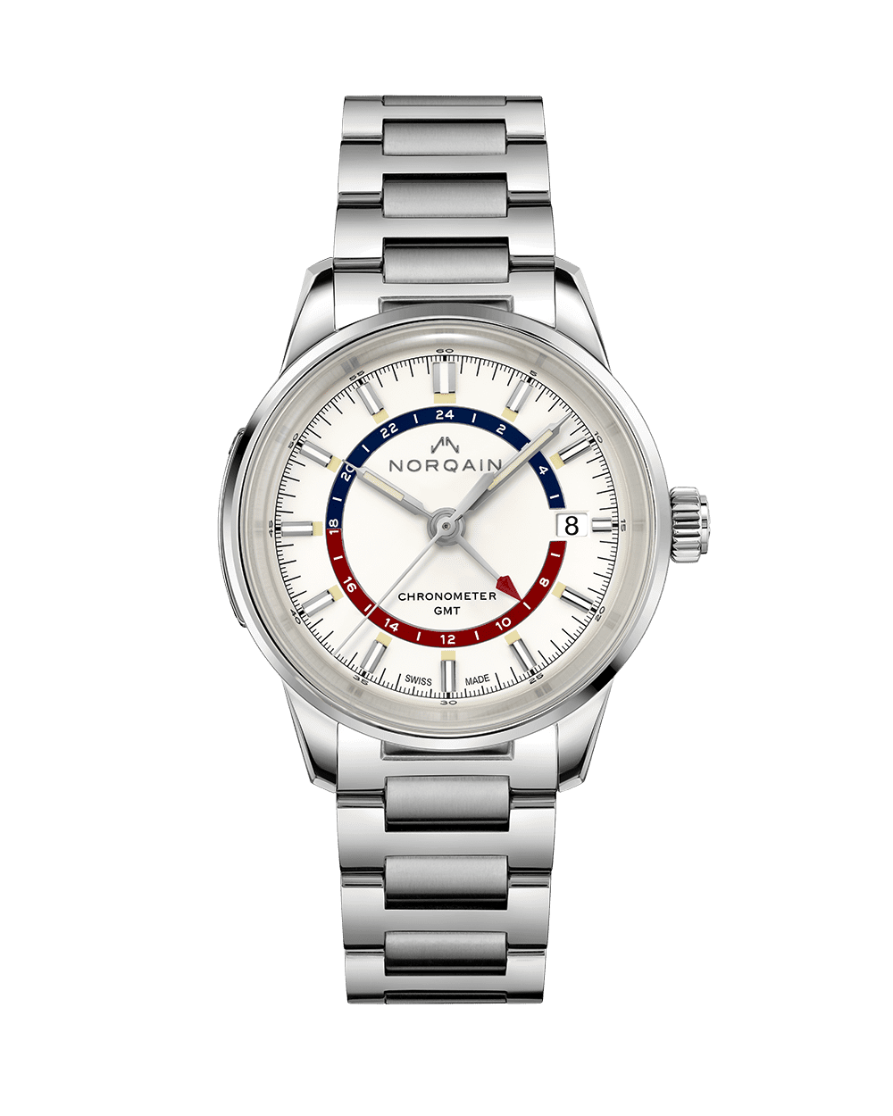 Men's watch / unisex  NORQAIN, Freedom 60 GMT / 40mm, SKU: NN2100SG/O211/20BO.18S | watchphilosophy.co.uk