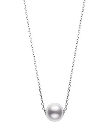 Pearls in Motion White Pearl Pendant White Gold