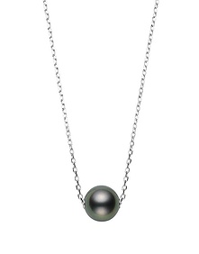 Pearls in Motion White Pearl Pendant White Gold