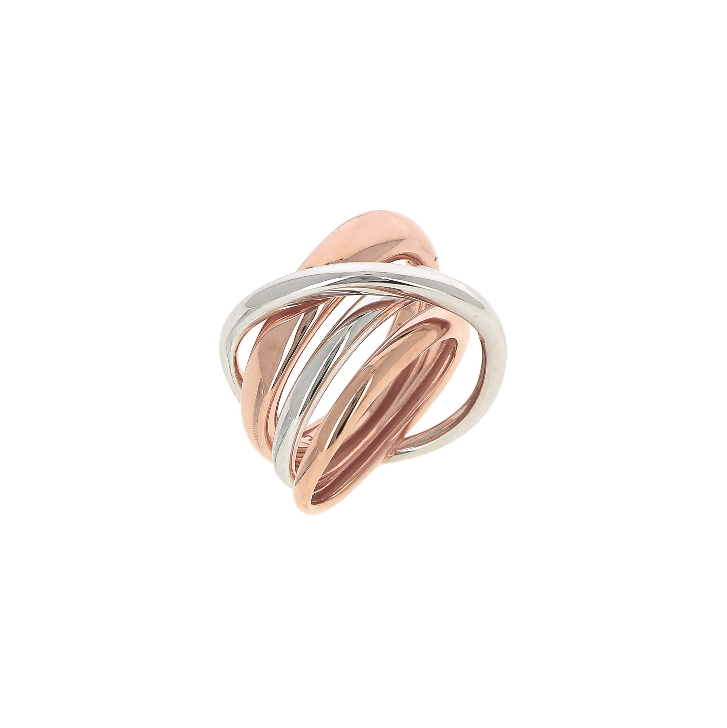 Women Jewellery  PESAVENTO, Forever Chic Rhodium - Pink Silver Rings, SKU: WPLVA1889 | watchphilosophy.co.uk