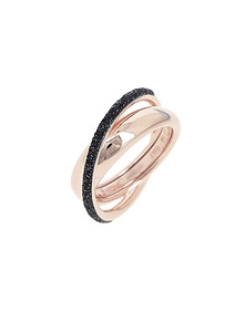 Polvere di Sogni Pink Silver Rings