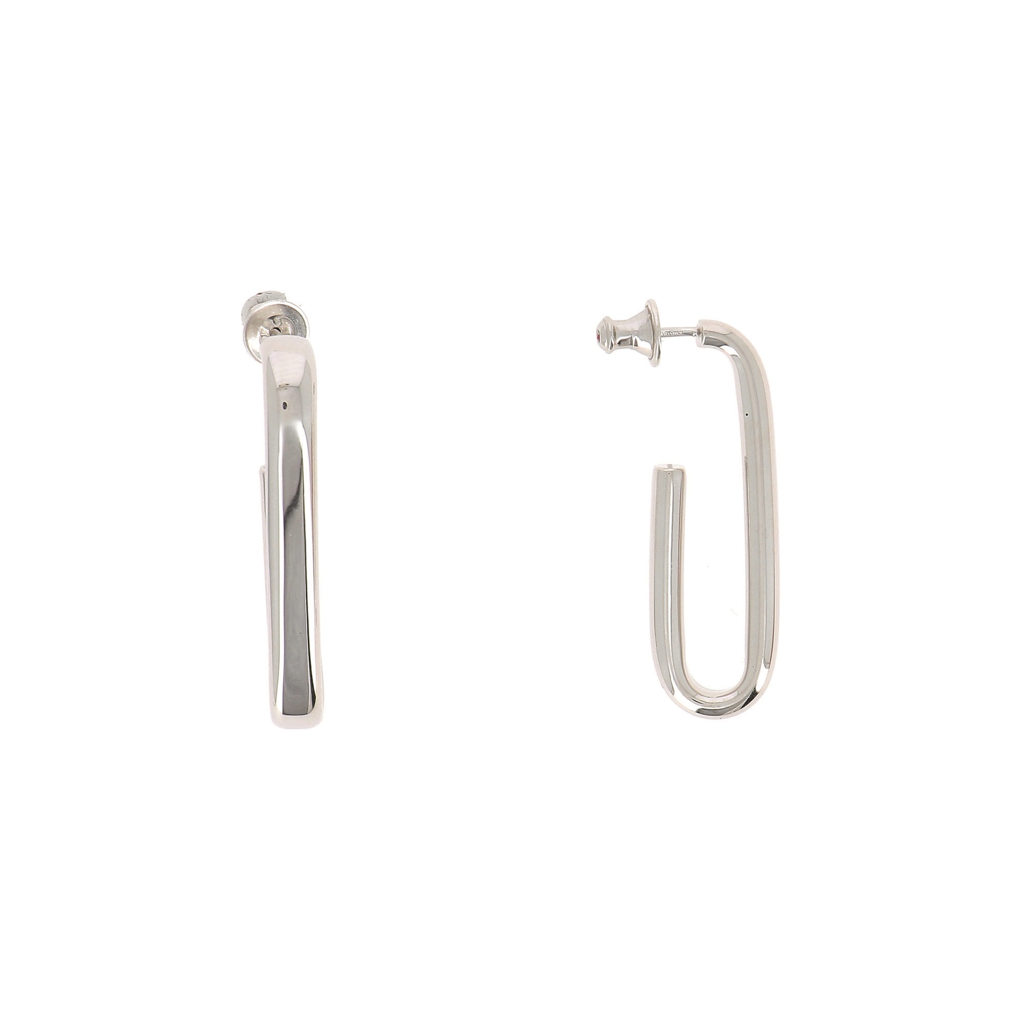 Women Jewellery  PESAVENTO, Forever Chic Rhodium Silver Earrings, SKU: WPLVO1893 | watchphilosophy.co.uk