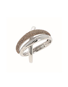 Polvere di Sogni - Colors of the World Rhodium Silver Rings