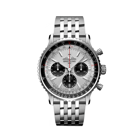 Men's watch / unisex  BREITLING, Navitimer B01 Chronograph / 43mm, SKU: AB0138241G1A1 | watchphilosophy.co.uk