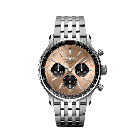 Men's watch / unisex  BREITLING, Navitimer B01 Chronograph / 43mm, SKU: AB0138241K1A1 | watchphilosophy.co.uk