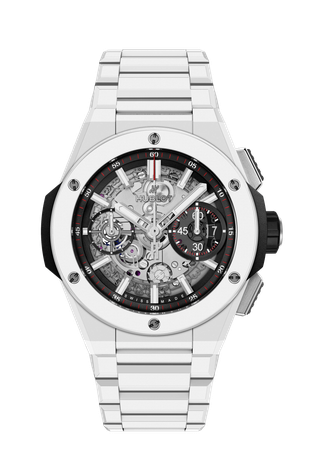 Men's watch / unisex  HUBLOT, Big Bang Integrated White Ceramic / 42mm, SKU: 451.HX.1123.HX | watchphilosophy.co.uk