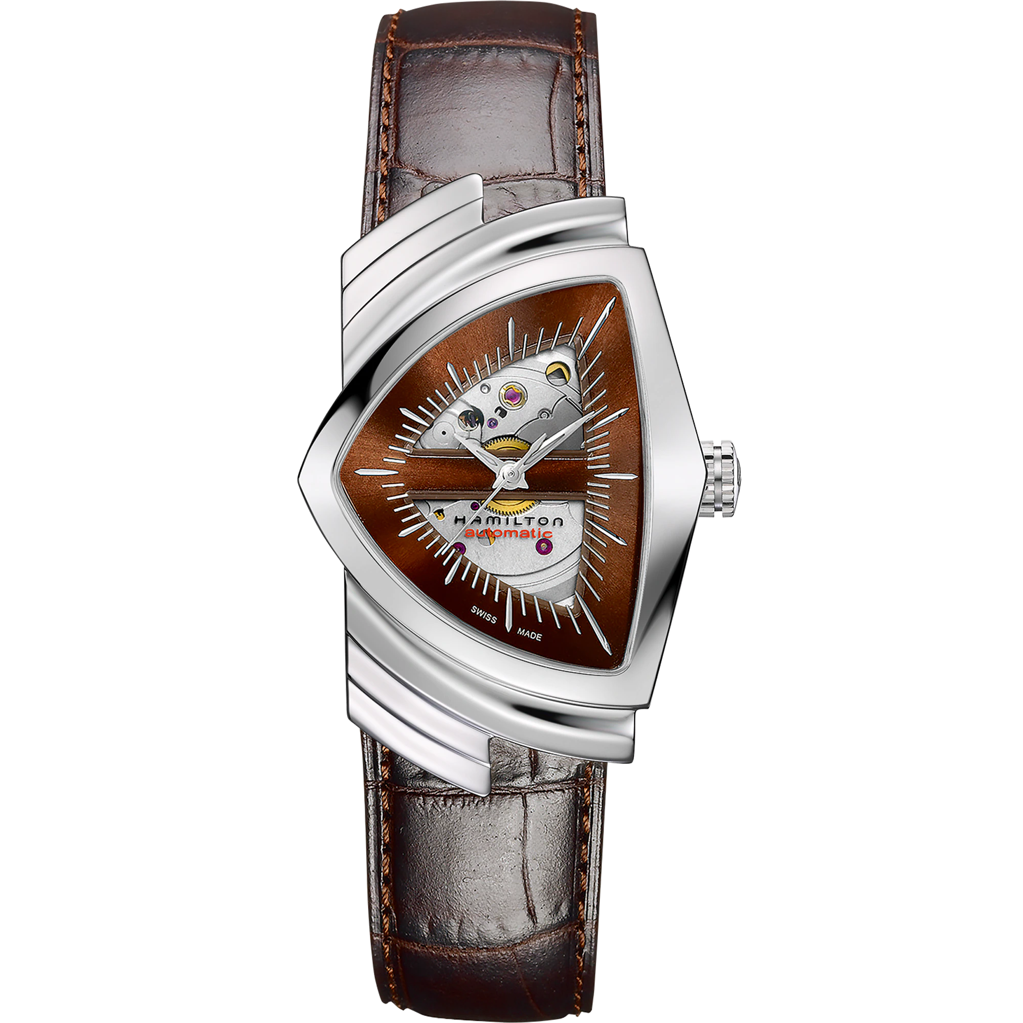 Men's watch / unisex HAMILTON, Ventura Auto / 34,7mm x 53,5mm, SKU: H24515591 | watchphilosophy.co.uk