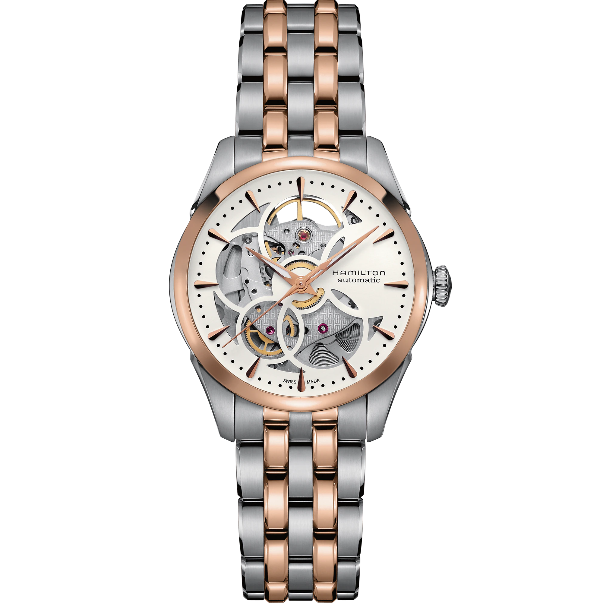 Ladies' watch  HAMILTON, Jazzmaster Viewmatic Skeleton Lady Auto / 36mm, SKU: H32425251 | watchphilosophy.co.uk