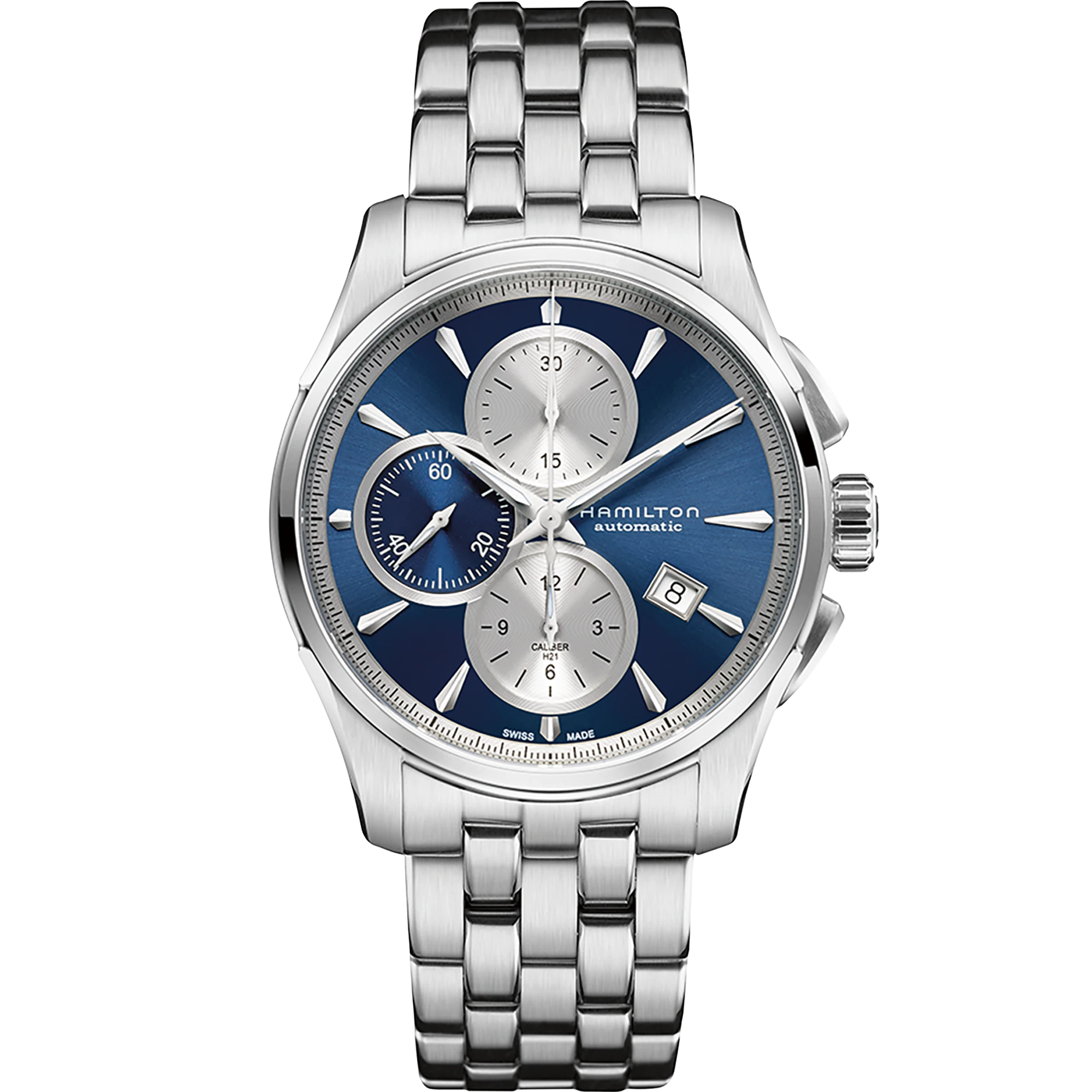 Men's watch / unisex  HAMILTON, Jazzmaster Auto Chrono / 42mm, SKU: H32596141 | watchphilosophy.co.uk