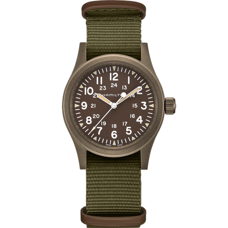 Men's watch / unisex  HAMILTON, Khaki Field Mechanical / 38mm, SKU: H69449961 | watchphilosophy.co.uk