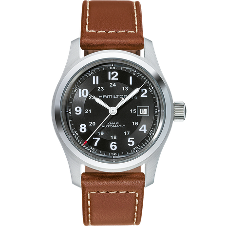 Men's watch / unisex  HAMILTON, Khaki Field Auto / 42mm, SKU: H70555533 | watchphilosophy.co.uk