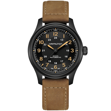 Men's watch / unisex  HAMILTON, Khaki Field Titanium Auto / 42mm, SKU: H70665533 | watchphilosophy.co.uk