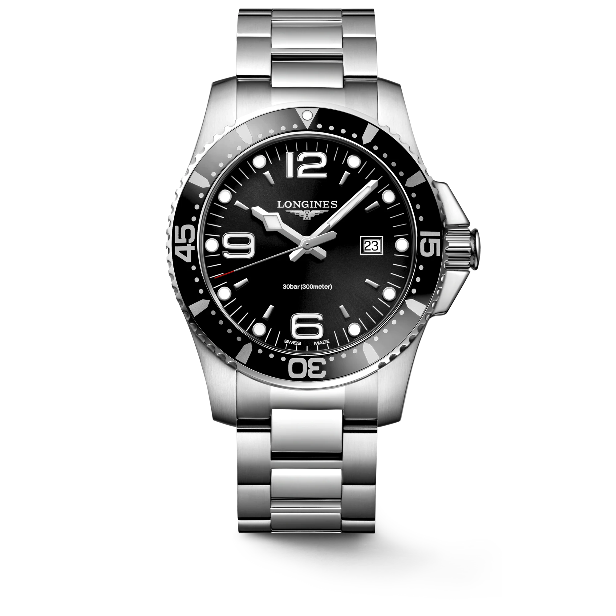 Men's watch / unisex  LONGINES, HydroConquest / 44mm, SKU: L3.840.4.56.6 | watchphilosophy.co.uk