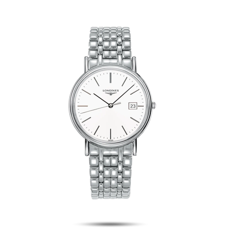 Men's watch / unisex  LONGINES, Presence / 38.50mm, SKU: L4.790.4.12.6 | watchphilosophy.co.uk