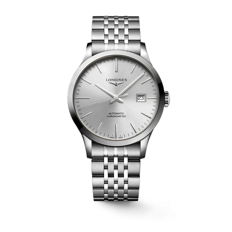 Men's watch / unisex  LONGINES, Watchmaking Tradition Record Collection / 40mm, SKU: L2.821.4.72.6 | watchphilosophy.co.uk