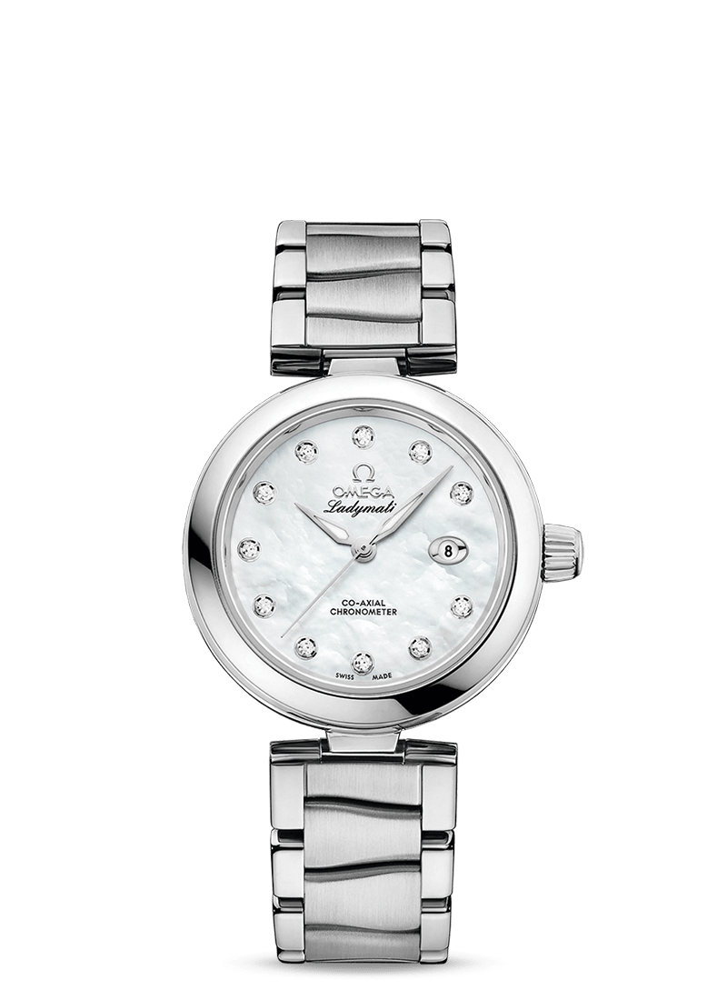 Ladies' watch  OMEGA, De Ville Ladymatic Co Axial Chronometer / 34mm, SKU: 425.30.34.20.55.002 | watchphilosophy.co.uk