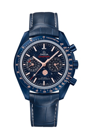 Men's watch / unisex  OMEGA, Speedmaster Moonphase Co Axial Master Chronometer Chronograph / 44.25mm, SKU: 304.93.44.52.03.002 | watchphilosophy.co.uk