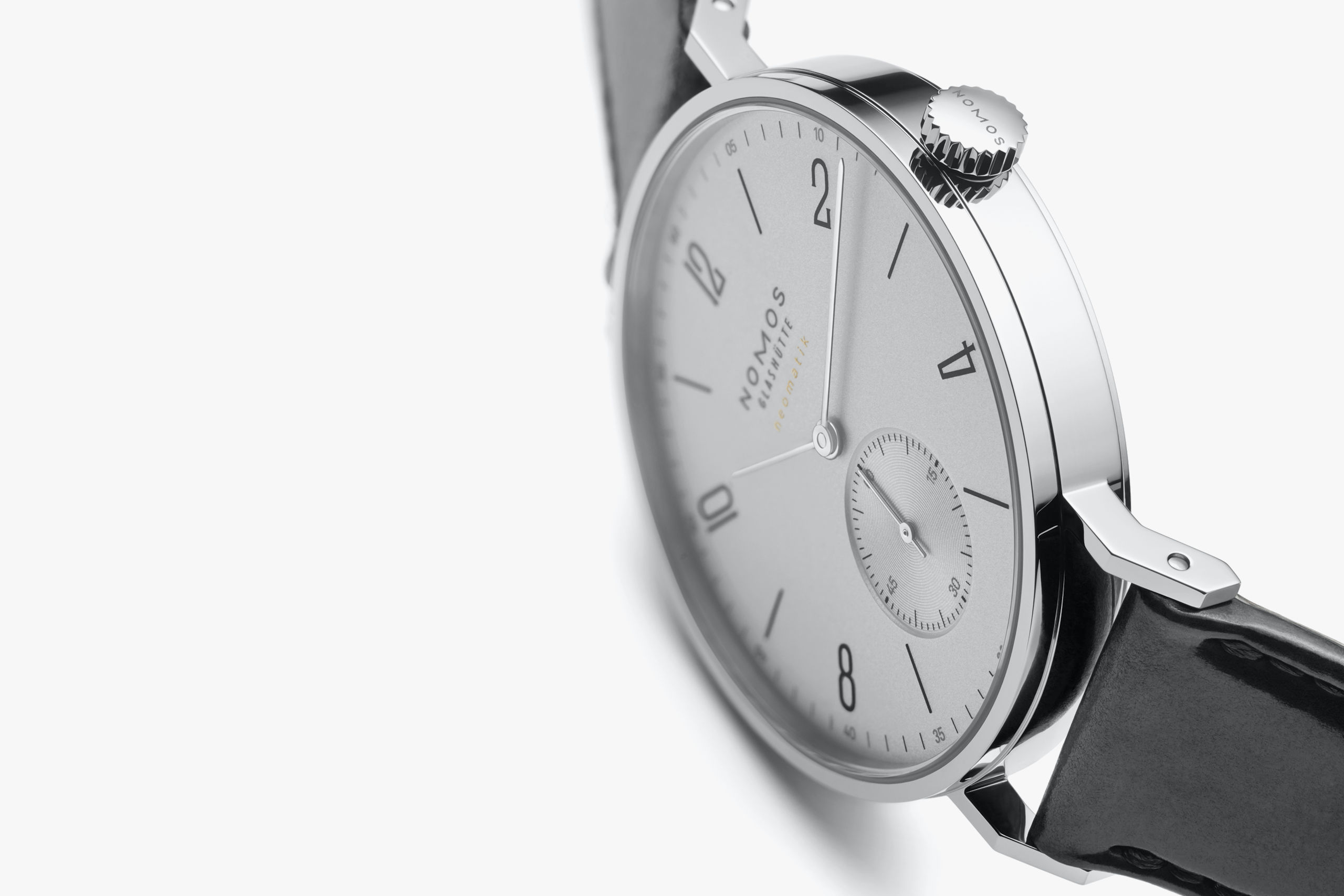Men's watch / unisex NOMOS GLASHÜTTE, Tangente Neomatik 39 Platinum Gray / 38.50mm, SKU: 143 | watchphilosophy.co.uk