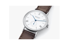 Men's watch / unisex  NOMOS GLASHÜTTE, Ludwig 38 Enamel White / 37.5mm, SKU: 237 | watchphilosophy.co.uk