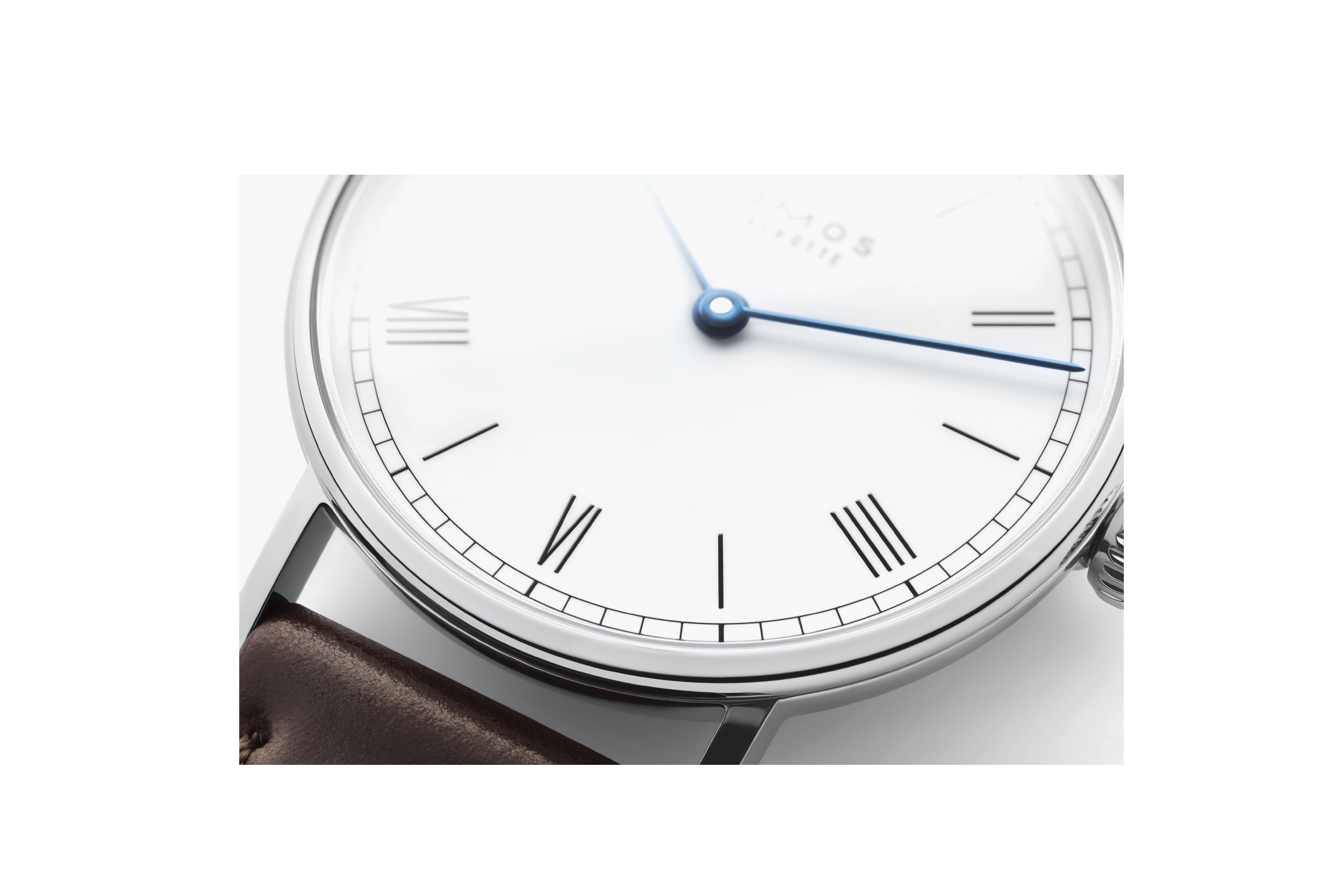 Ladies' watch  NOMOS GLASHÜTTE, Ludwig 33 Duo Enamel White / 32.80mm, SKU: 249 | watchphilosophy.co.uk